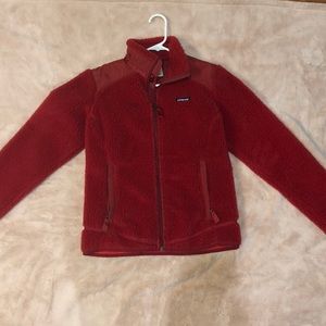 Red Patagonia jacket